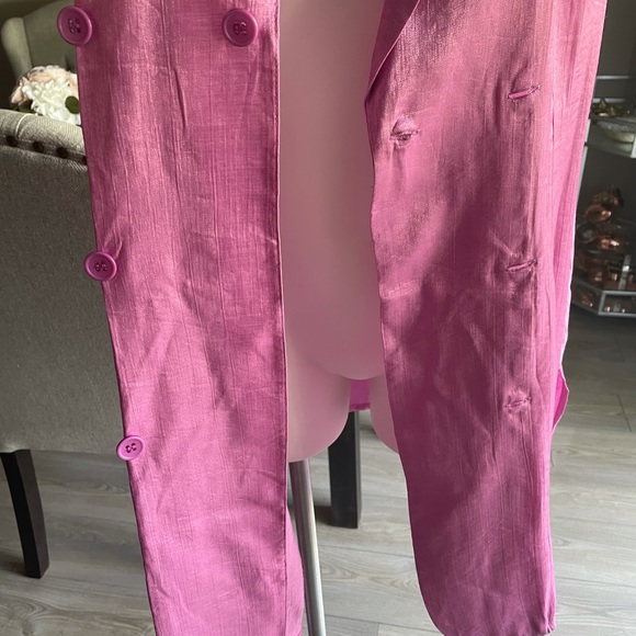 COPY - Unique 21 Pink Satin Mini Dress - Picture 10 of 10